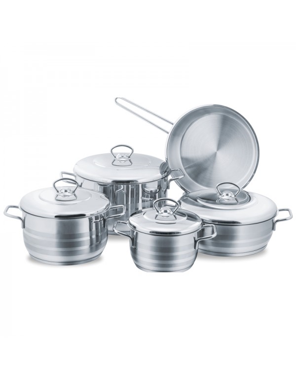 5 Pcs Stainless Steel Kitchen Cookware Set RL-CK016