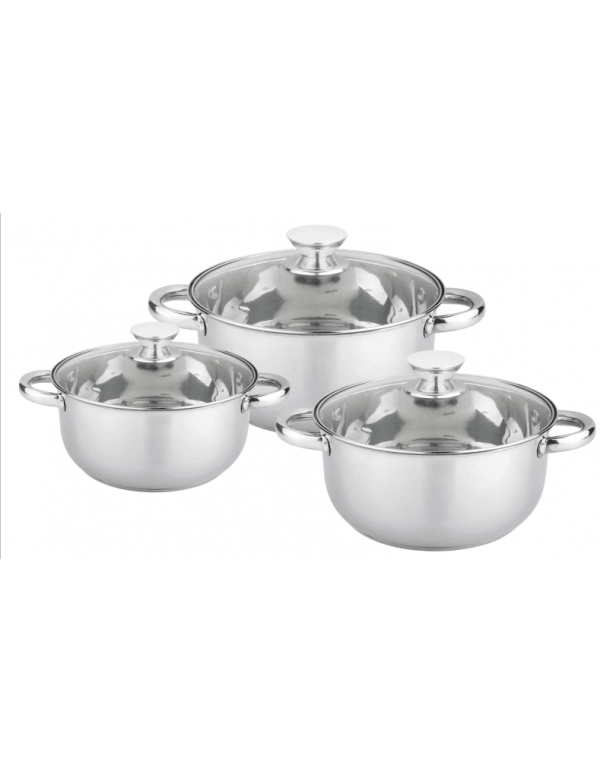 6 Pcs Stainless Steel Kitchen Cookware Set RL-CW066