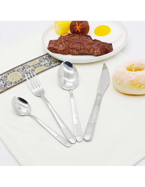 High Quality Stainless Steel Cuterly Set Spoon Folk And Table Knife Various Combination With Optional Giftbox RL-TW0004