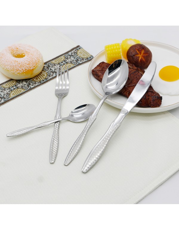 High Quality Stainless Steel Cuterly Set Spoon Folk And Table Knife Various Combination With Optional Giftbox RL-TW0013L-5