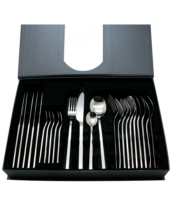 High Quality Stainless Steel Cuterly Set Spoon Folk And Table Knife Various Combination With Optional Giftbox RL-TW0017
