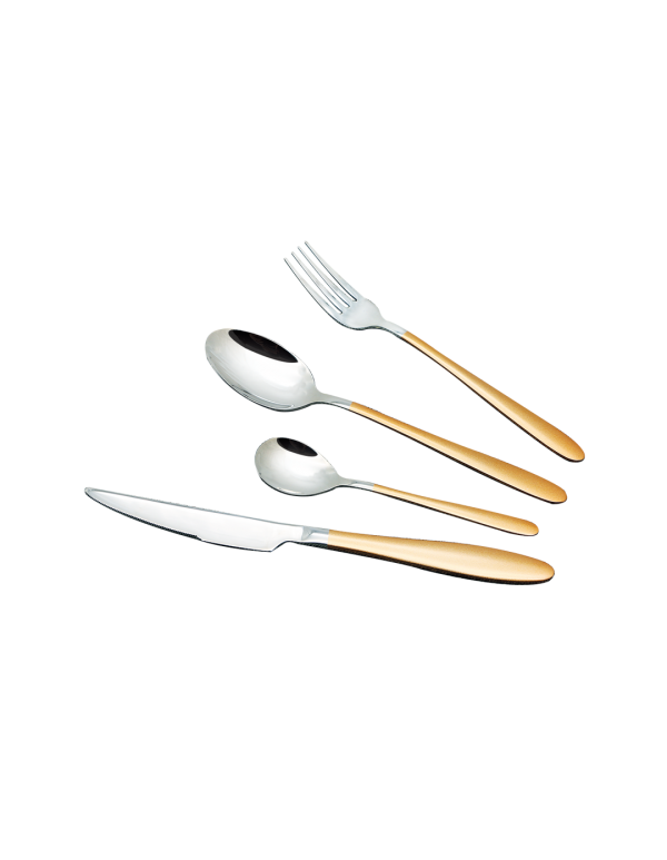 High Quality Stainless Steel Cuterly Set Spoon Folk And Table Knife Various Combination With Optional Giftbox RL-TW0019C-2