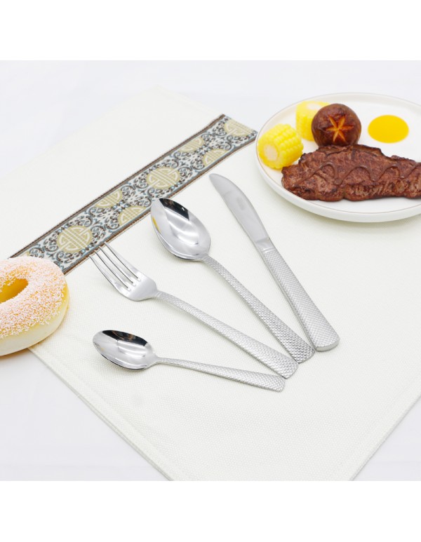 High Quality Stainless Steel Cuterly Set Spoon Folk And Table Knife Various Combination With Optional Giftbox RL-TW0026
