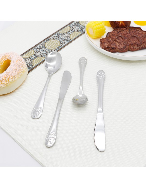 High Quality Stainless Steel Cuterly Set Spoon Folk And Table Knife Various Combination With Optional Giftbox RL-TW0055