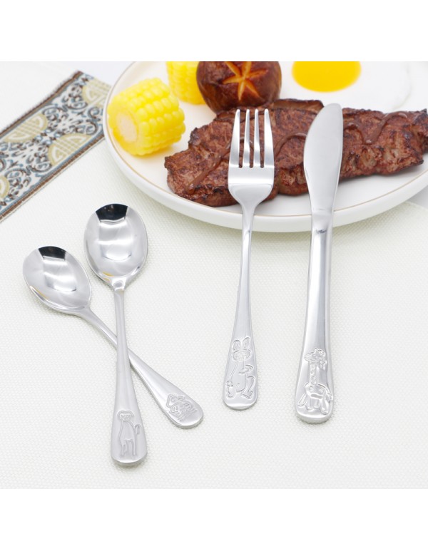 High Quality Stainless Steel Cuterly Set Spoon Folk And Table Knife Various Combination With Optional Giftbox RL-TW0061