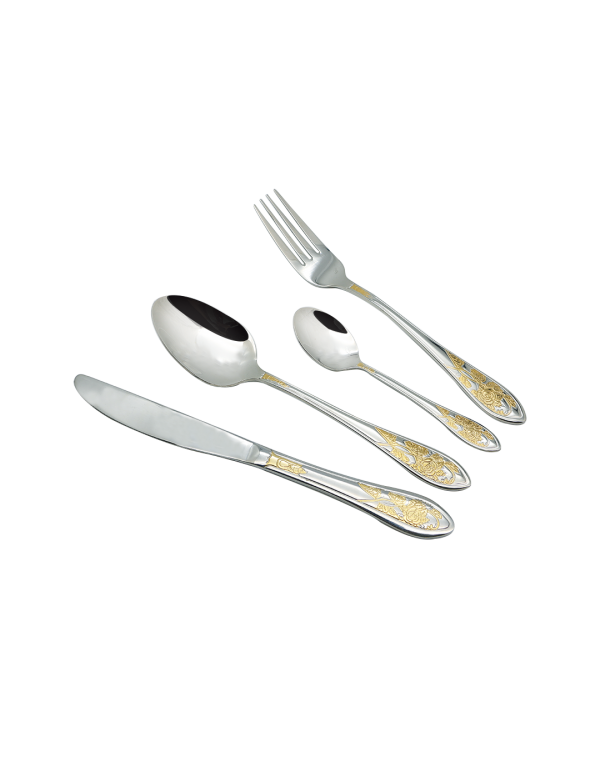 High Quality Stainless Steel Cuterly Set Spoon Folk And Table Knife Various Combination With Optional Giftbox RL-TW0100G