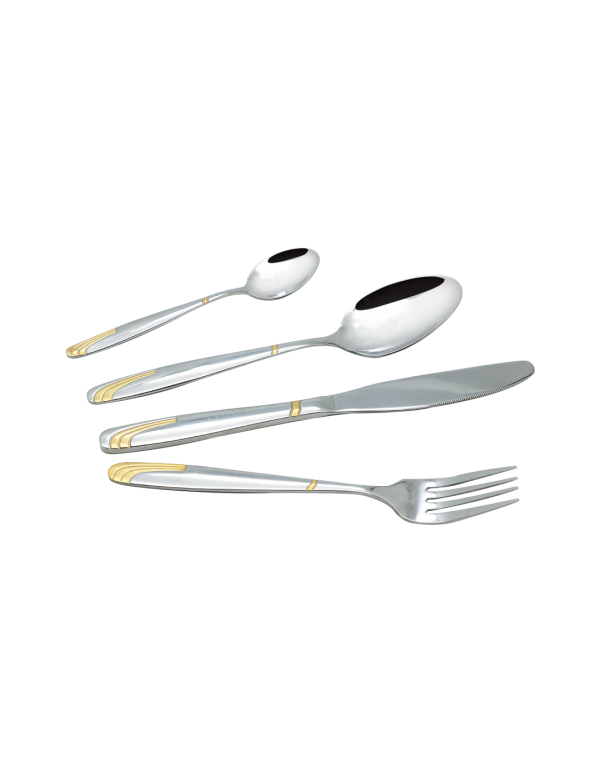 High Quality Stainless Steel Cuterly Set Spoon Folk And Table Knife Various Combination With Optional Giftbox RL-TW0138G