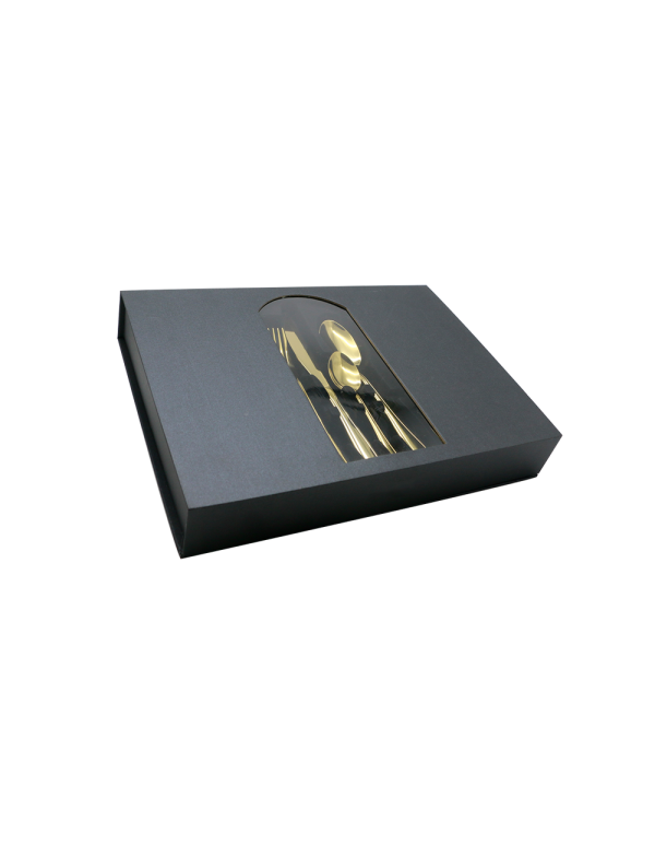 High Quality Stainless Steel Cuterly Set Spoon Folk And Table Knife Various Combination With Optional Giftbox RL-TW0200T-1