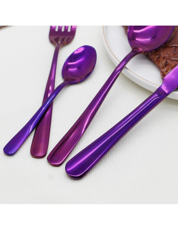 High Quality Stainless Steel Cuterly Set Spoon Folk And Table Knife Various Combination With Optional Giftbox RL-TW0230T-1