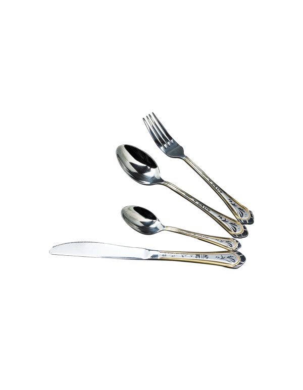 High Quality Stainless Steel Cuterly Set Spoon Folk And Table Knife Various Combination With Optional Giftbox RL-TW0242GL-1