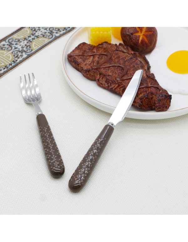 High Quality Stainless Steel Cuterly Set Spoon Folk And Table Knife Various Combination With Optional Giftbox RL-TW2A03