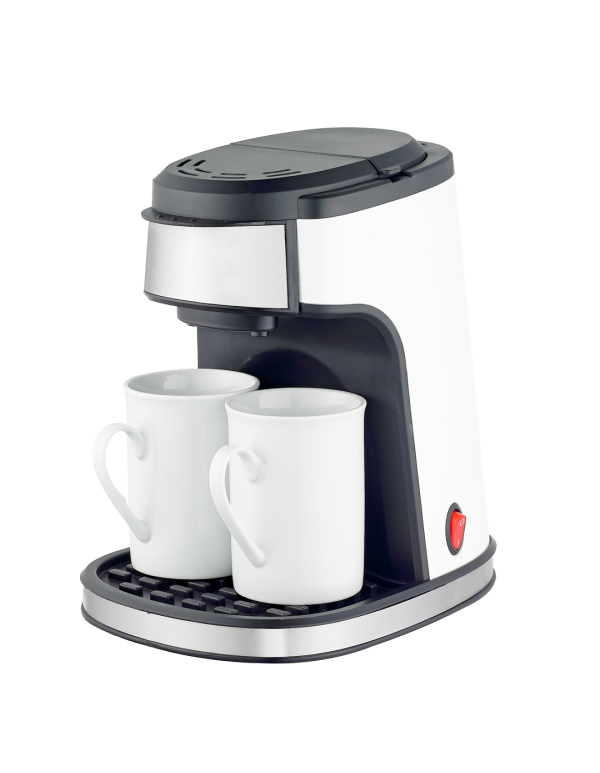 Easy Use Drip Coffee Machine With Two Ceramic Cups American Coffee Style RL-CM6619